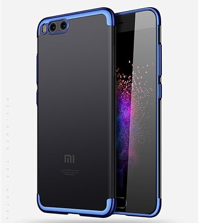 BLUGUL Funda Xiaomi Mi Note 3, Electroplating Coloring, Ultra Fina, Transparente Suave TPU Silicona Cover Claro Case para Xiaomi Note 3 Azul BLUGUL Funda Xiaomi Mi Note 3, Electroplating Coloring, Ultra Fina, Transparente Suave TPU Silicona Cover Claro Case para Xiaomi Note 3 Azul