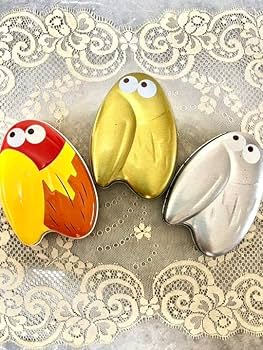 キョロちゃん/ケース/金・銀セット/小物入れ/ケース/コレクション/ヴィンテージ Amazon.co.jp: 森永 チョコボール キョロちゃん 小物入れ 缶