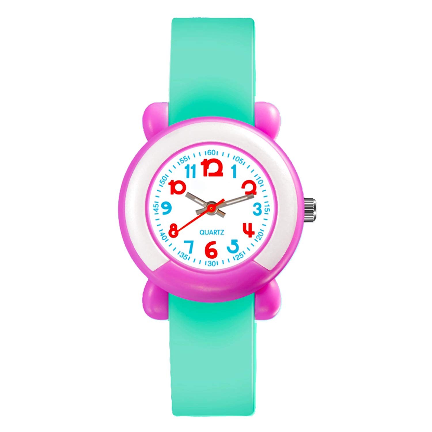 Time Up Analog Dial Colorful Design Watch for Kids (Green) (B08VN8CQSN) Amazon Price History, Amazon Price Tracker