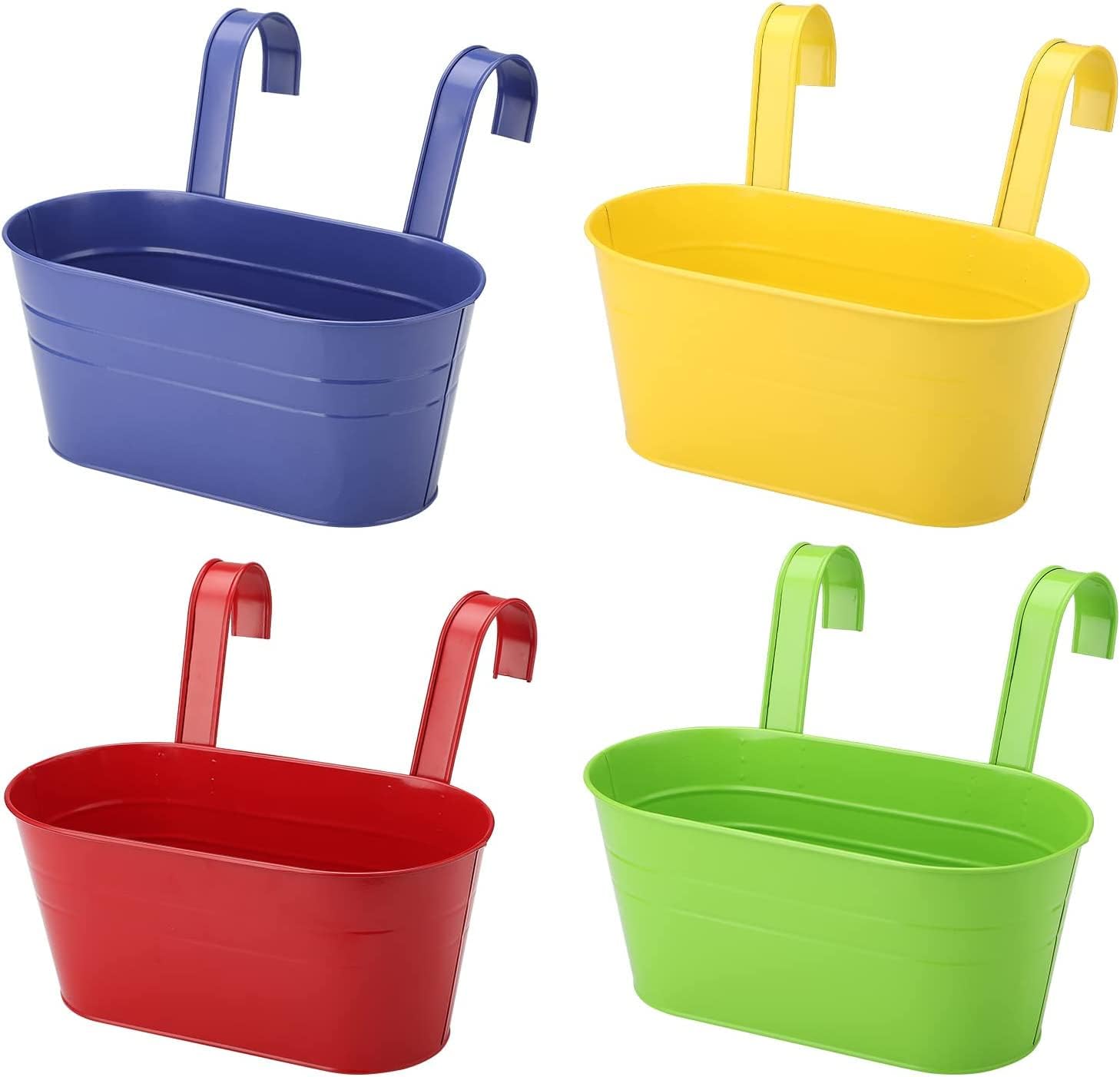 Capalta Blume 10 stück Blumentöpfe zum Aufhängen Balkontopf Blumentopf