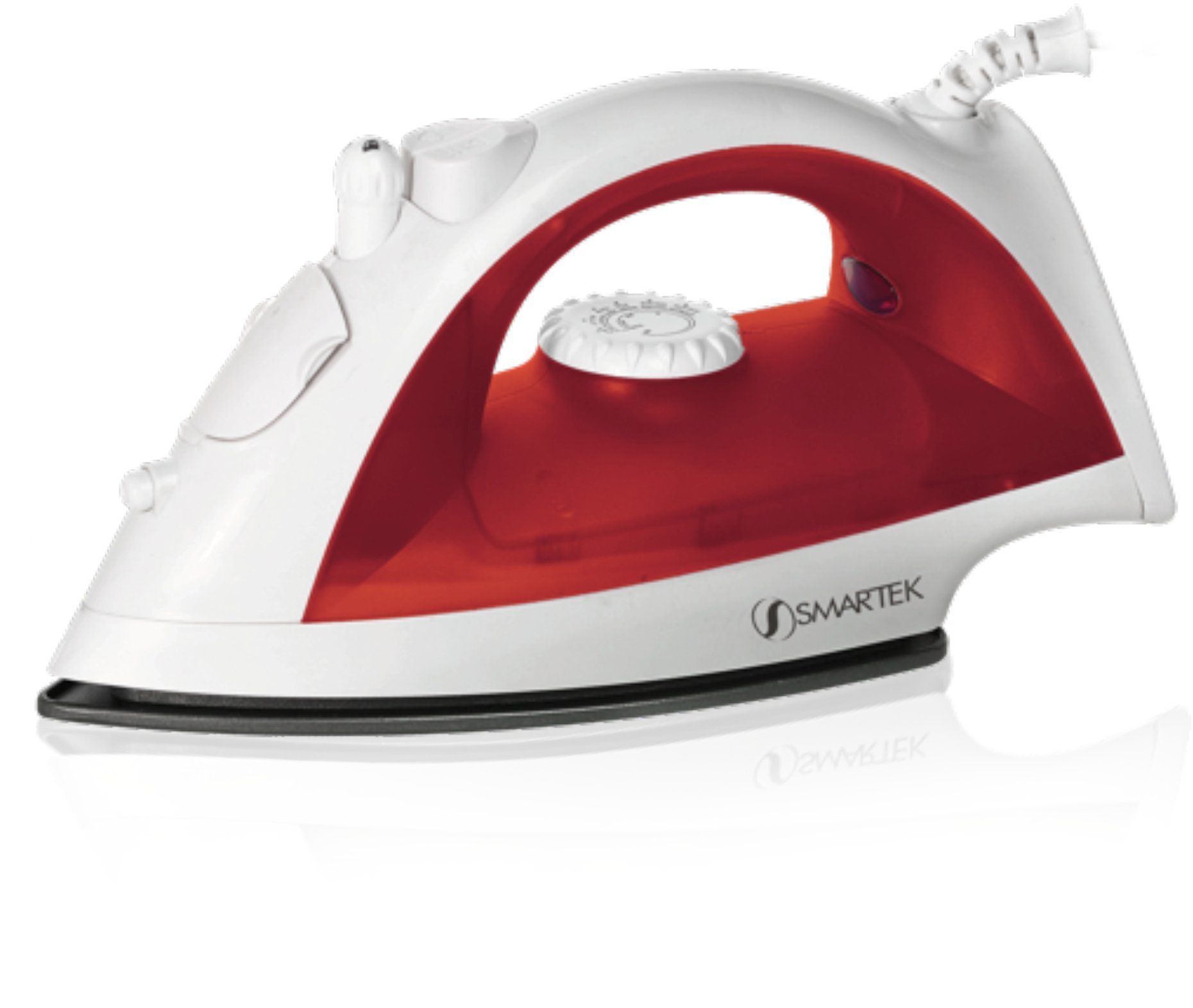 Smartek Steam Iron, Red