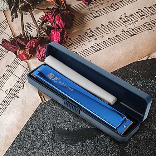 JOPESA Harmonica chromatique 24 Trous 16 Trous 64 Tons Harmonica d’orgue à Bouche for mélomane débutant avec boîte de… - Les Beatles, Paul McCartney, John Lennon, RIngo Starr, George Harrison JOPESA Harmonica chromatique 24 Trous 16 Trous 64 Tons Harmonica d'orgue à Bouche for mélomane débutant avec boîte de… – Image 4
