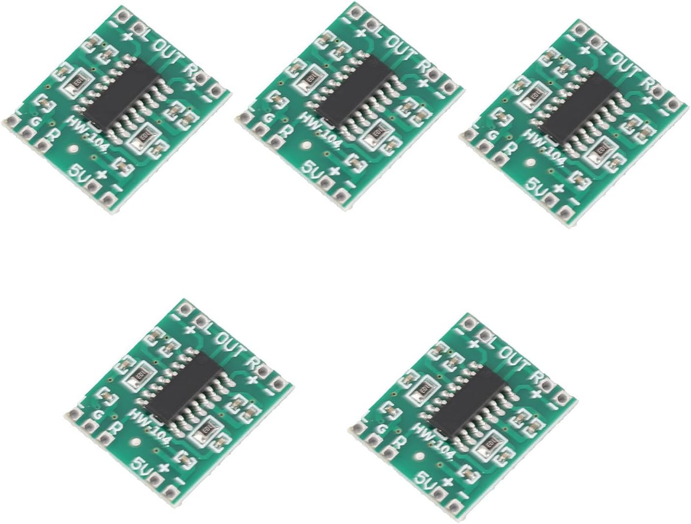 Super Small 3W+3W PAM8403 Digital Audio Amplifier Board for Electronics Enthusiasts, Double Channel Power Amp Module for Projects