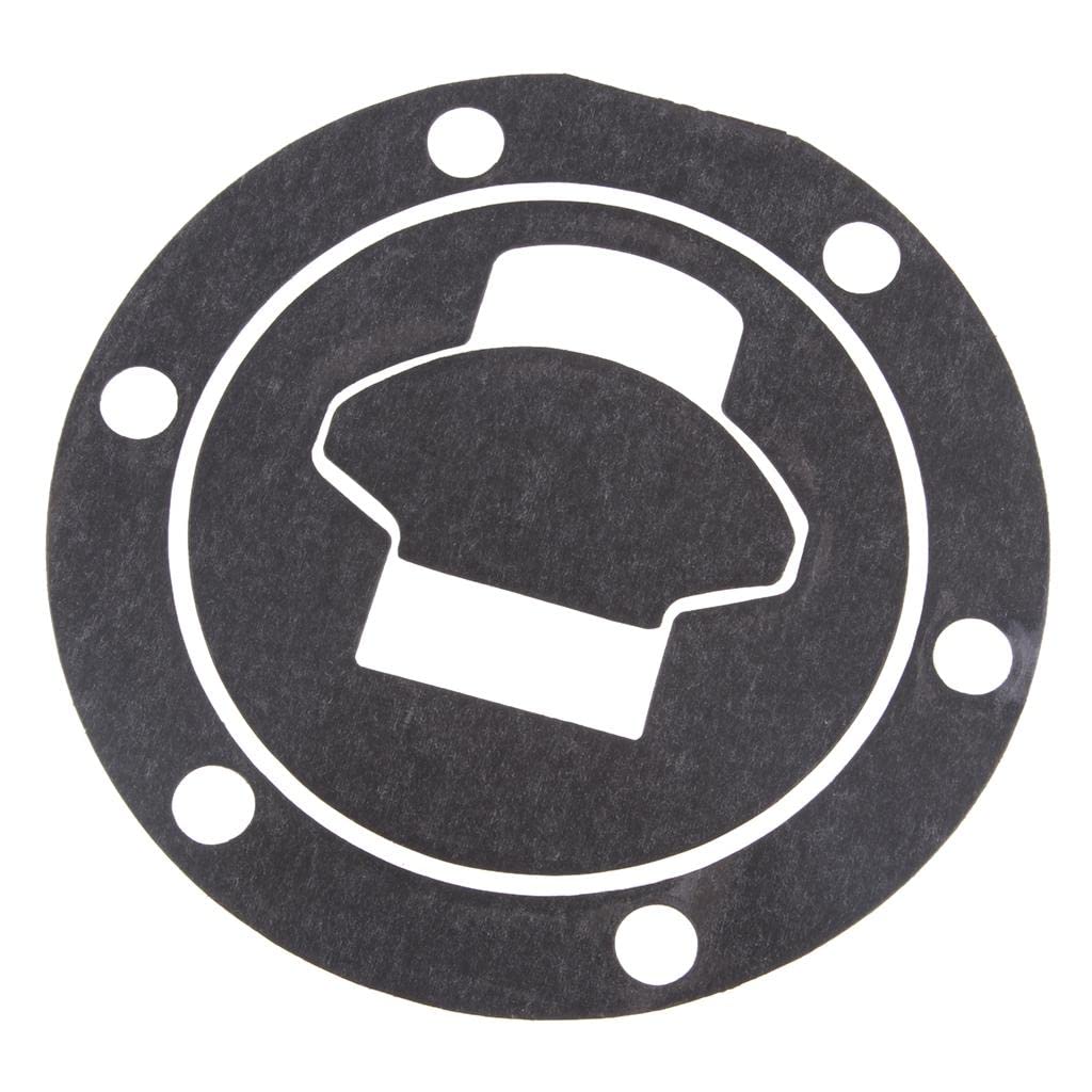 Benzin Tankdeckel Schutz - Wasserdicht Oval Aufkleber für K1200S K1200R K1200RS K1200GT K1200LT - Schwarz Vinyl Motorrad Tank Pads