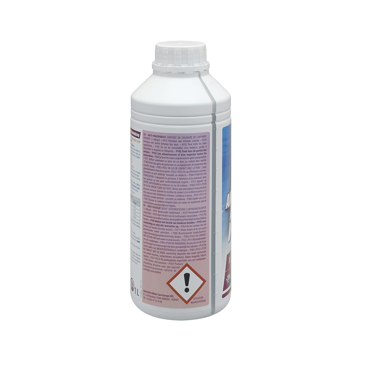 HTH Anti-PHOSPHATES Liquide - 1L | Elimine des Phosphates - Ultra Concentré + 10 Tests HPS OFFERTS 6 en 1