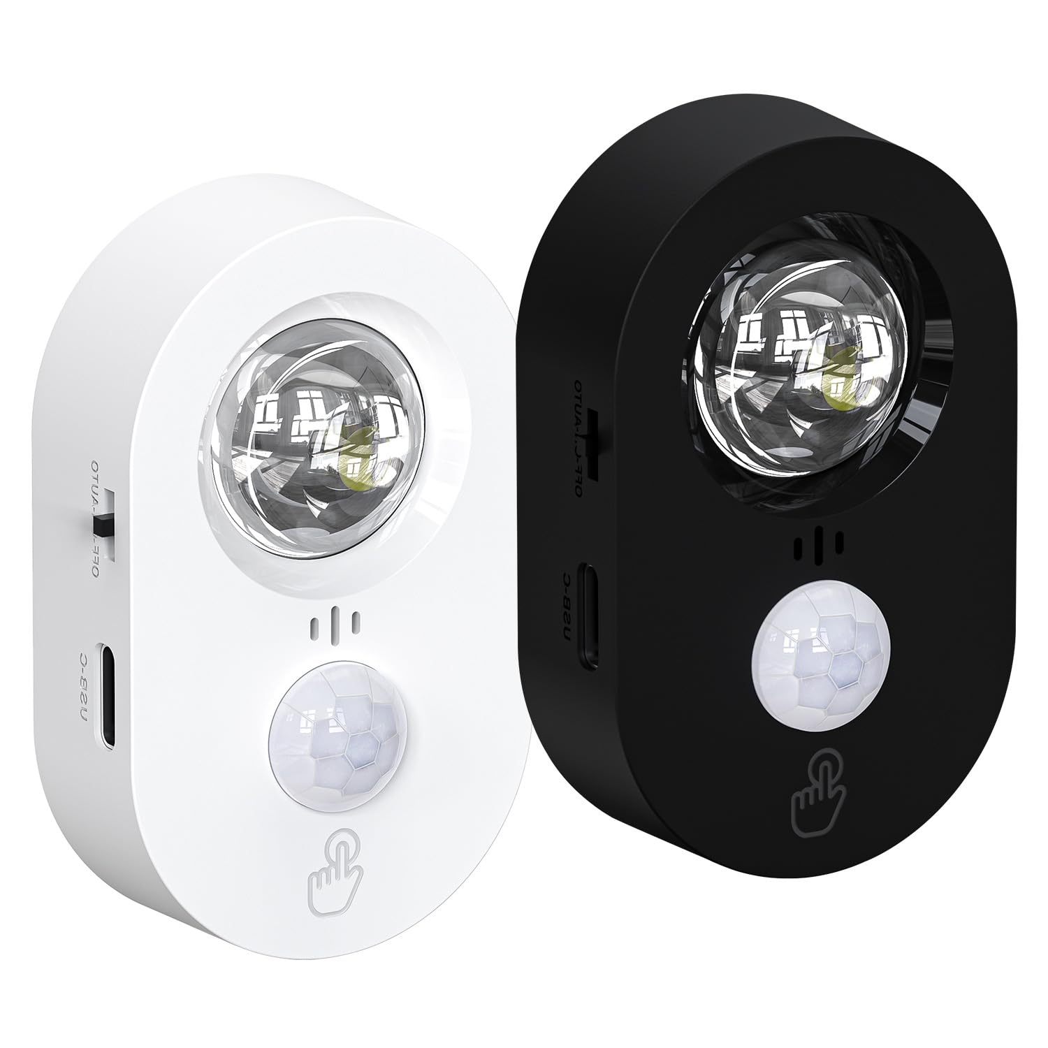 AVANLO Motion Sensor Lights Indoor, 3PCS Rechargeable Puck Lights with Remote, 3 Color Temperatures