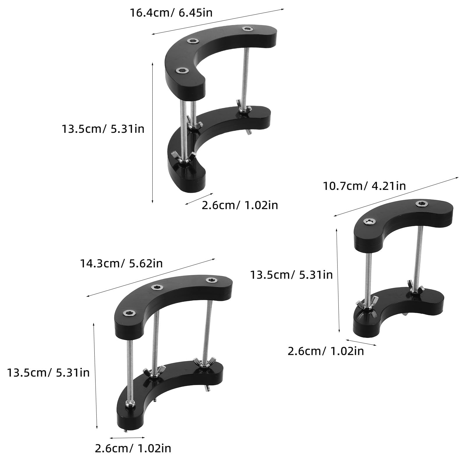 6 Piezas Soporte para Bastón de Violín 4/4, Herramienta para Fijar Instrumentos de Cuerda, Protección para Violines y Violonchelos, para Talleres de Fabricación y Reparación