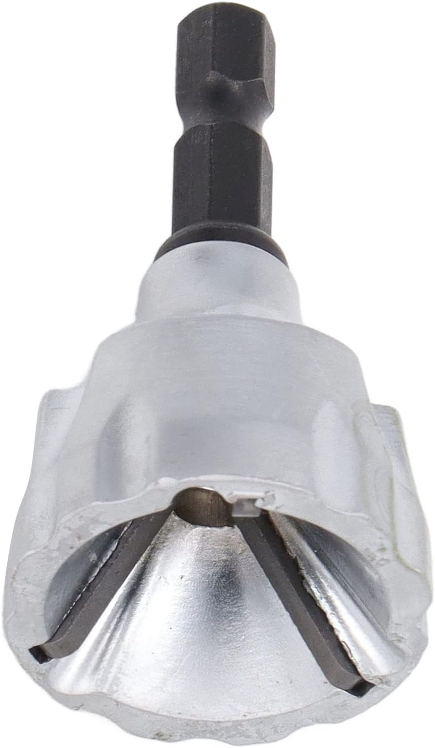 Naroote Deburring Tool Drill Bit Sharpener Chamfer Tool Bolt Deburring Tool Chamfer Bit Deburring Bit,External Chamfer Tool Carbide Hex Shank Chamfering Deburring Power Tool Accessories