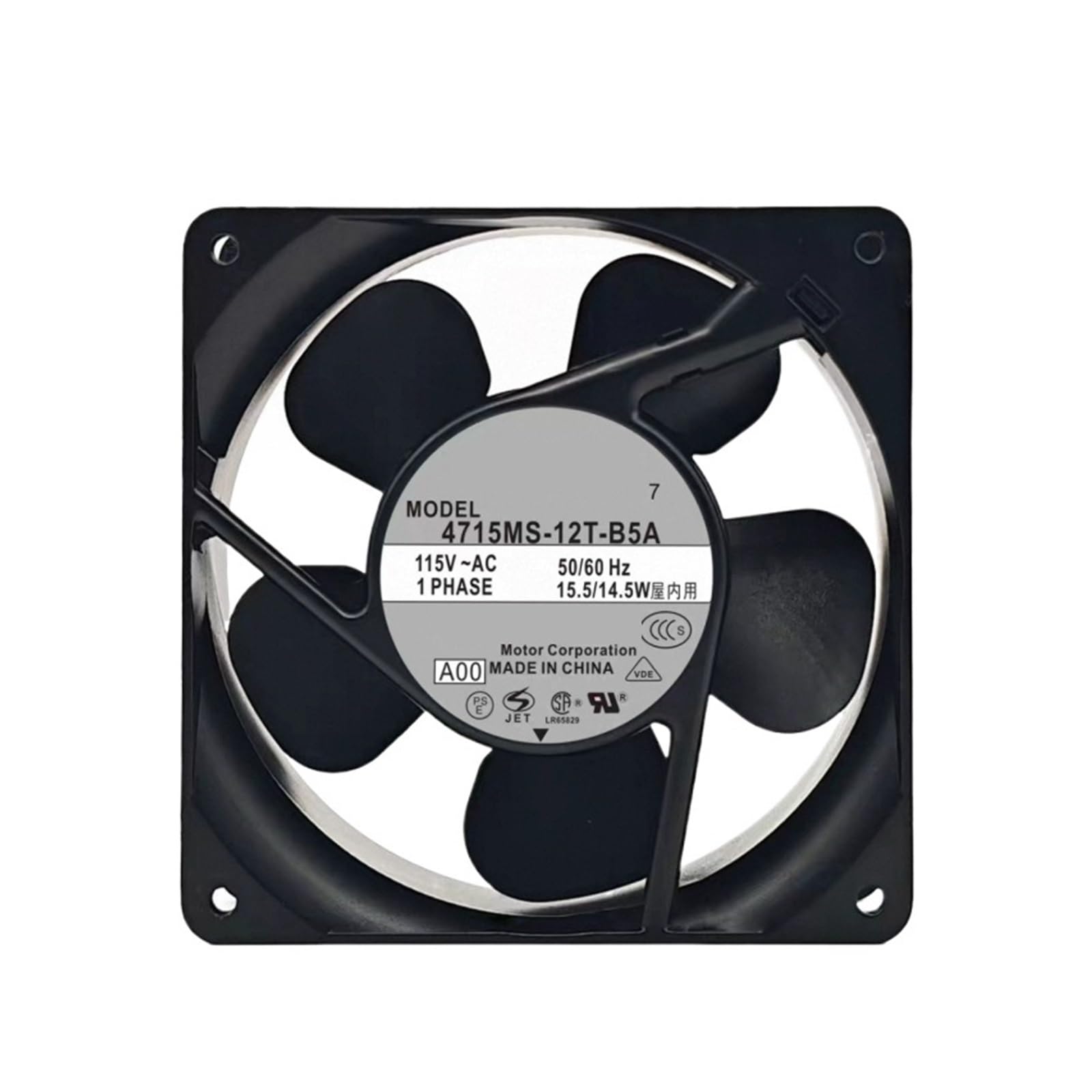 UITGVDQAT 4715MS-12T-B50 4715MS-12T-B30 4715MS-12T-B20 4715MS-12T-B40 4715MS-12T-B5A Cooling Fan 115V 120x120x38mm(4715MS-12T-B30)