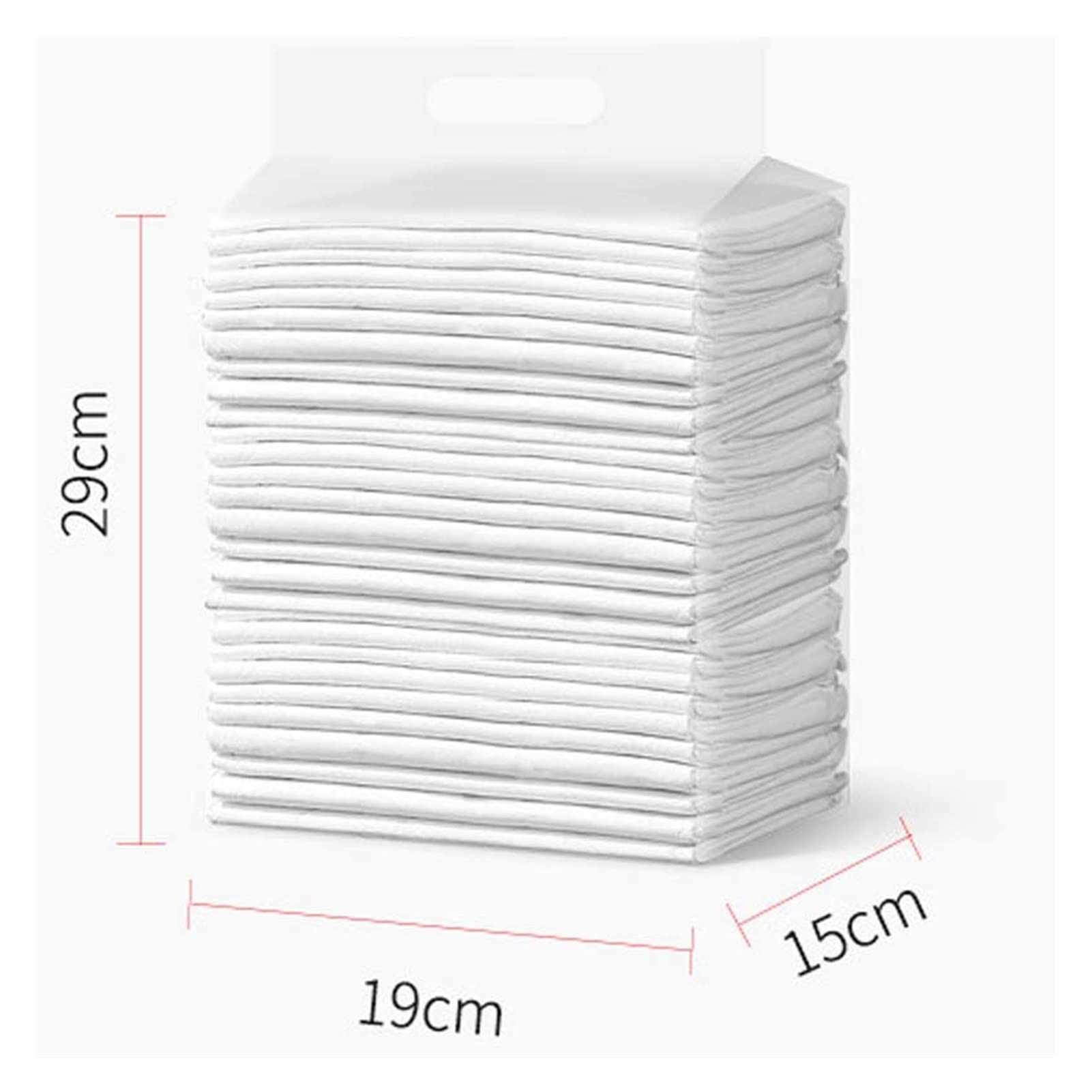 ZZSRJ 100 Pezzi assorbenti Pannolini for Animali Domestici pericolosi pericolosi Diaper Pannolini monouso Pannolini monouso Pad Inferiore Pad Cane Gatto for la Pulizia Pannolini