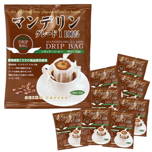 CAFE工房 ドリップコーヒー マンデリングレード1 10g×100袋