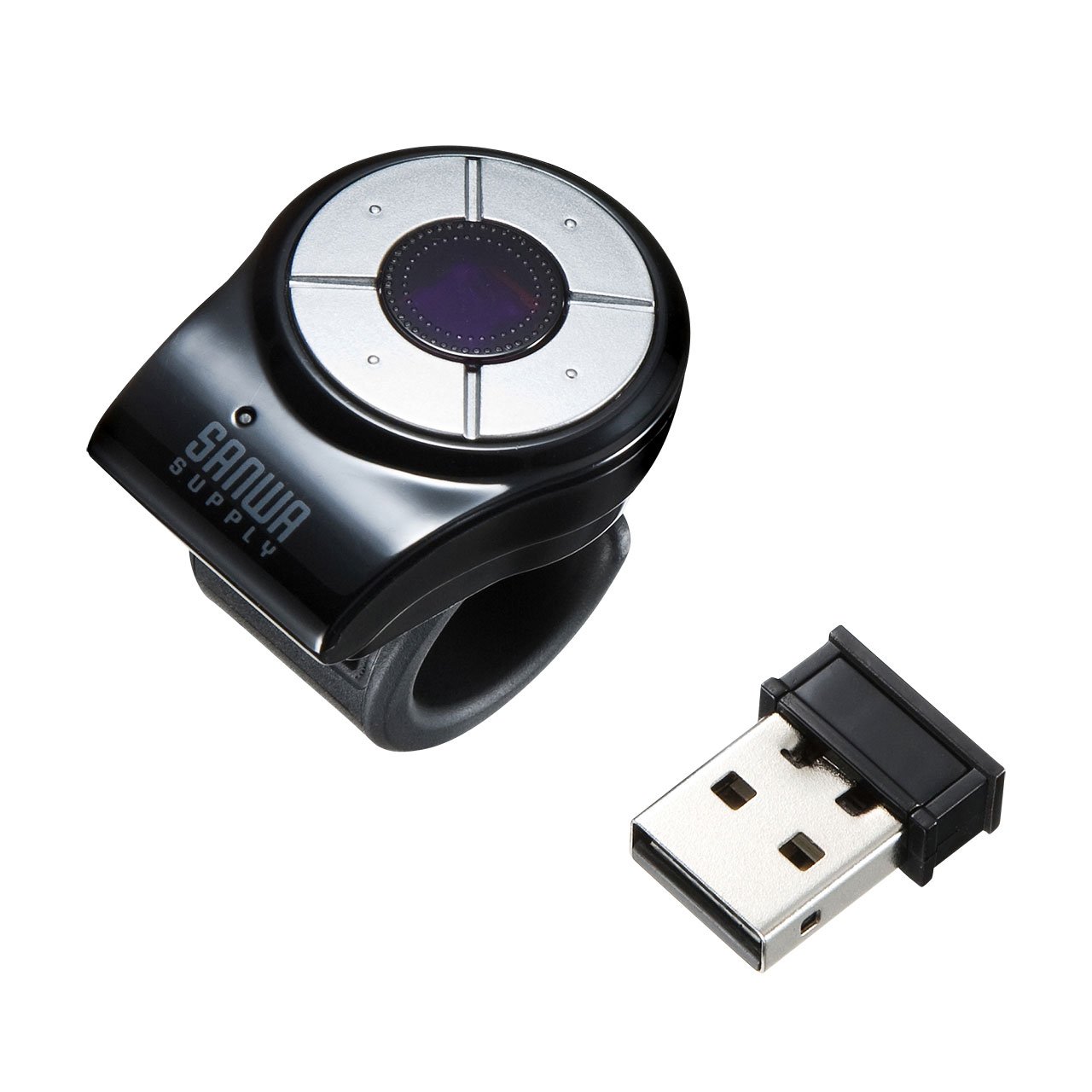 Amazon.co.jp: サンワサプライ リングマウス MA-RING-WW : パソコン