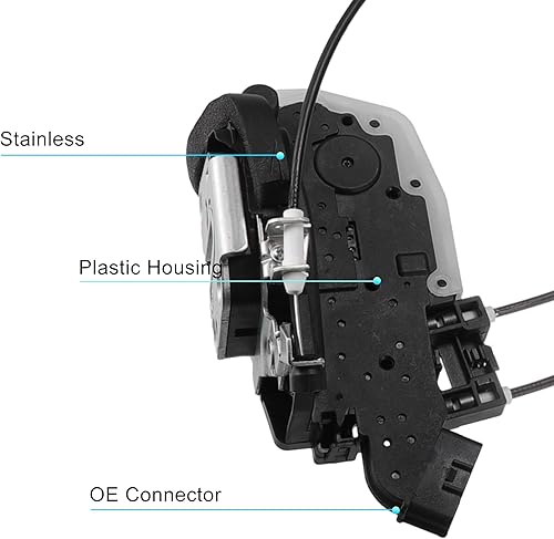 Miniatura 5 de uxcell Motor del actuador de la cerradura del pestillo de la puerta trasera derecha con cable para Nissan Sentra 2007-2012 No.82500ET200