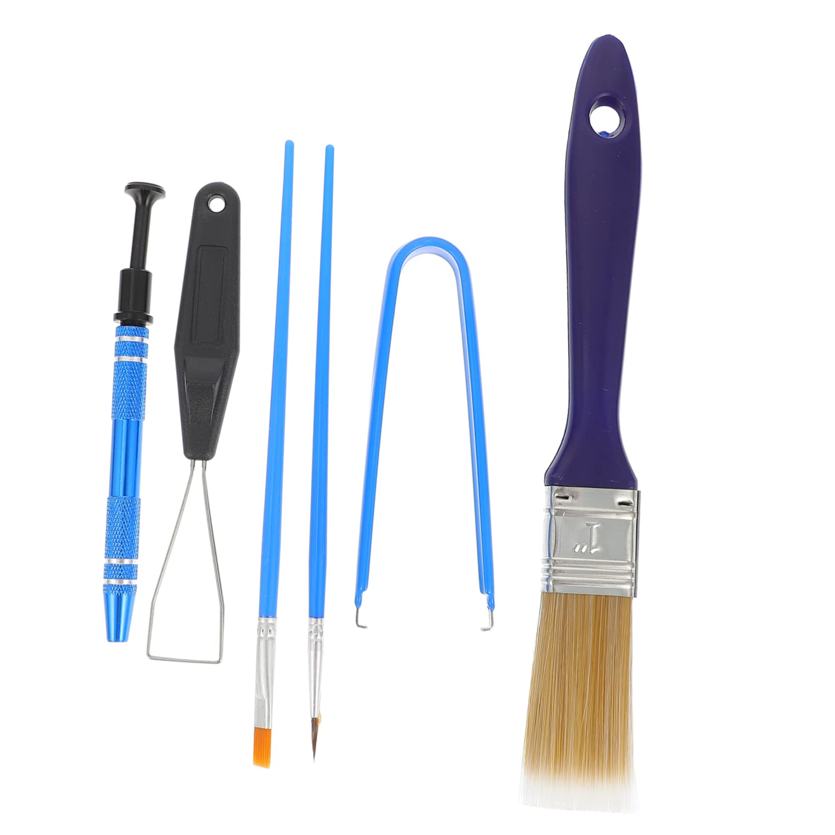 Housoutil Key Cap Puller for Mechanical Keyboard Static Cleaning Brush Electronics Cleaning Set
