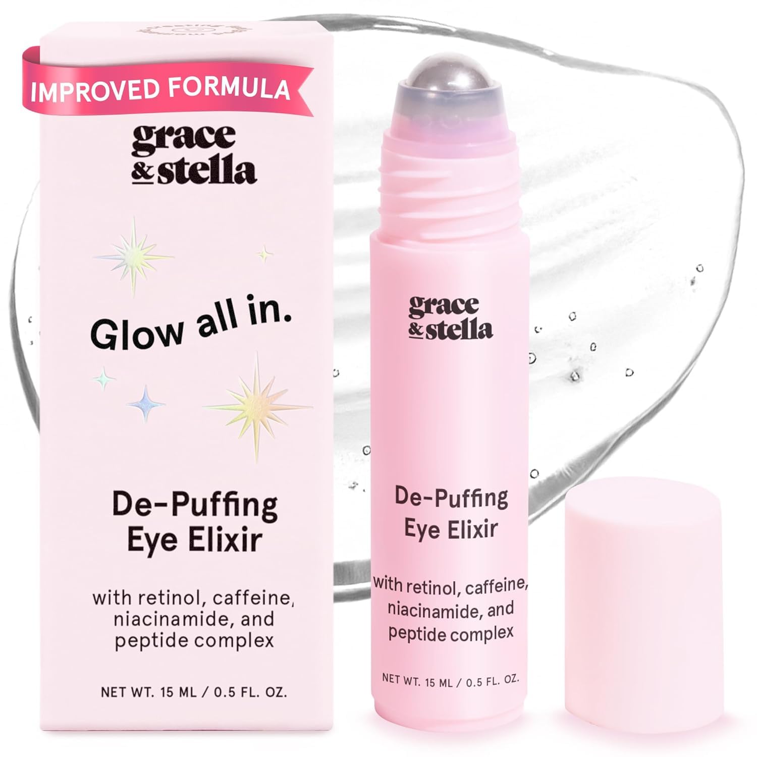 Restoring Eye Serum with Metal Ball