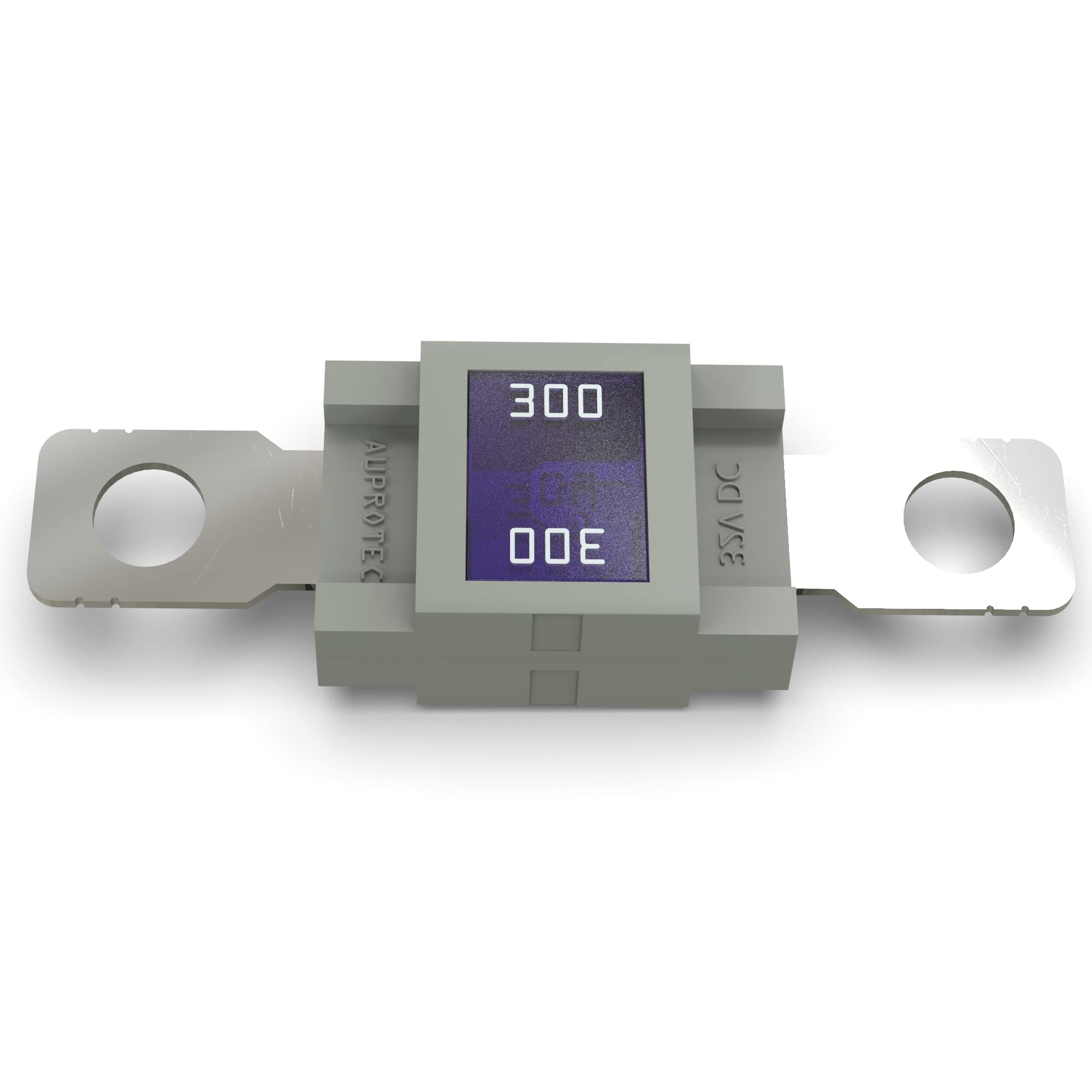 AUPROTEC Mega High Current Fuse / Screw Lock 80-500A Choice: 300A Amps, Grey, 3pcs - 5