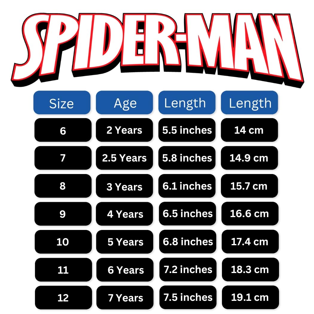 Josmo Spiderman, sandali illuminati da bambino (bambino/bambino)