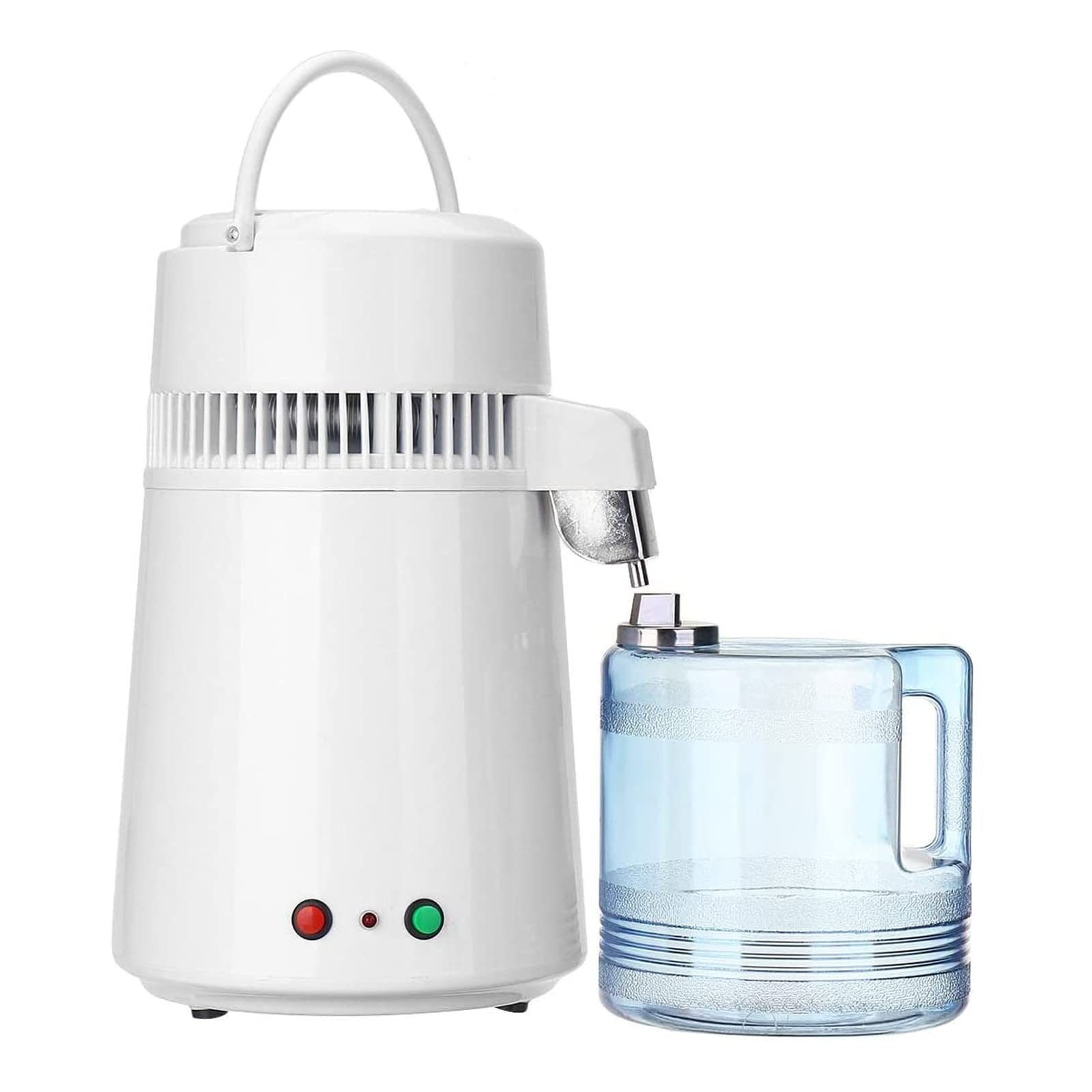 HKMA 4L Water Distiller Pure Water Distilling Machine, 1.05 Gallon 750W Clean Water Purifier