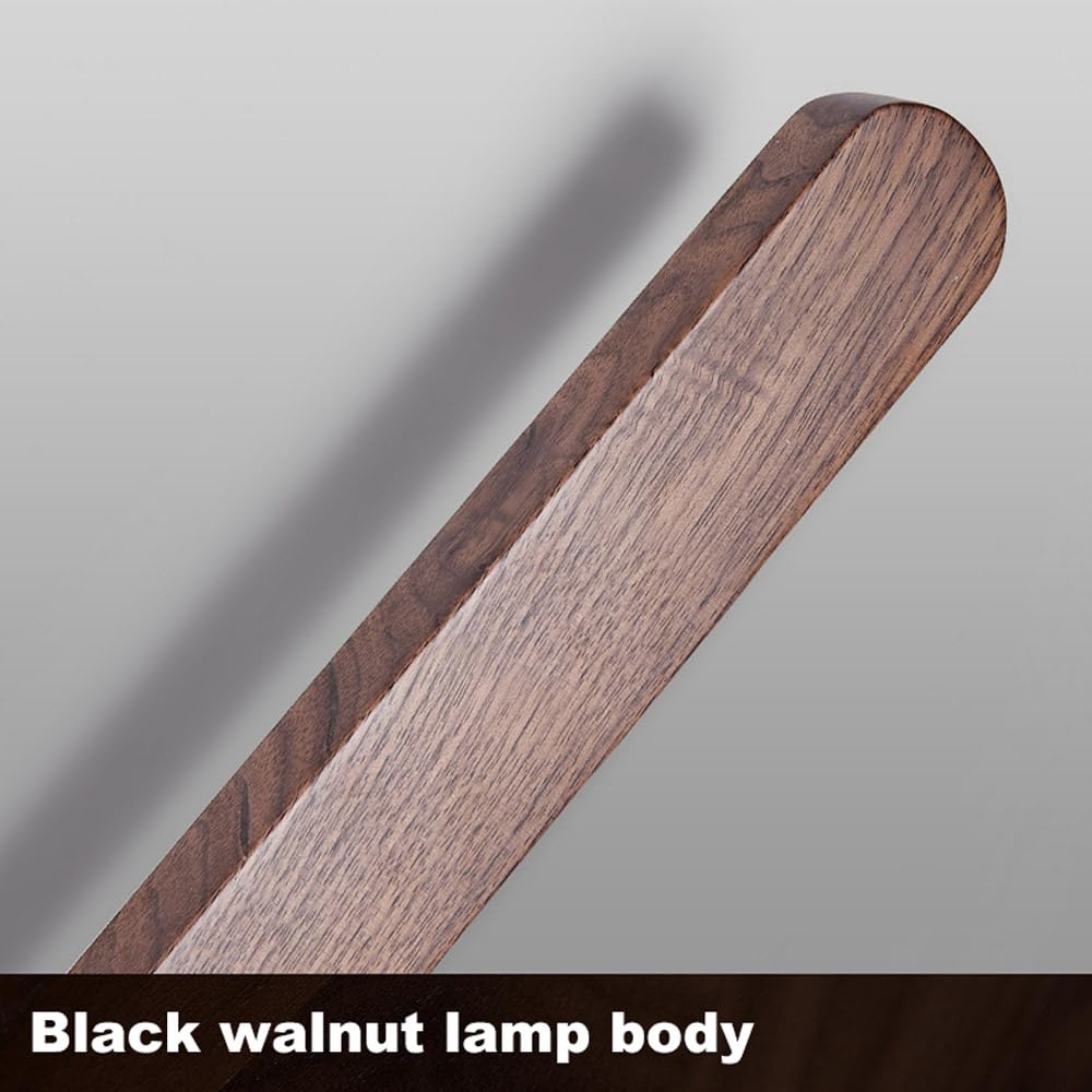 Applique da Parete Moderna a Striscia Lunga, Lampada da Parete a LED con retroilluminazione, Lampada da Parete a 3 Colori, Lampada da Parete lineare con Rotazione a 180°, Lampada da Parete