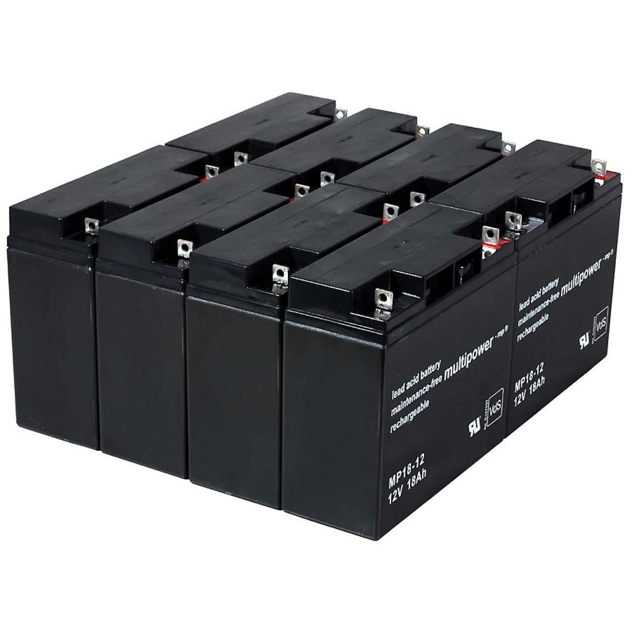Powery Recambio de Batería para SAI APC Smart-UPS 5000 Montaje en Rack/Torre