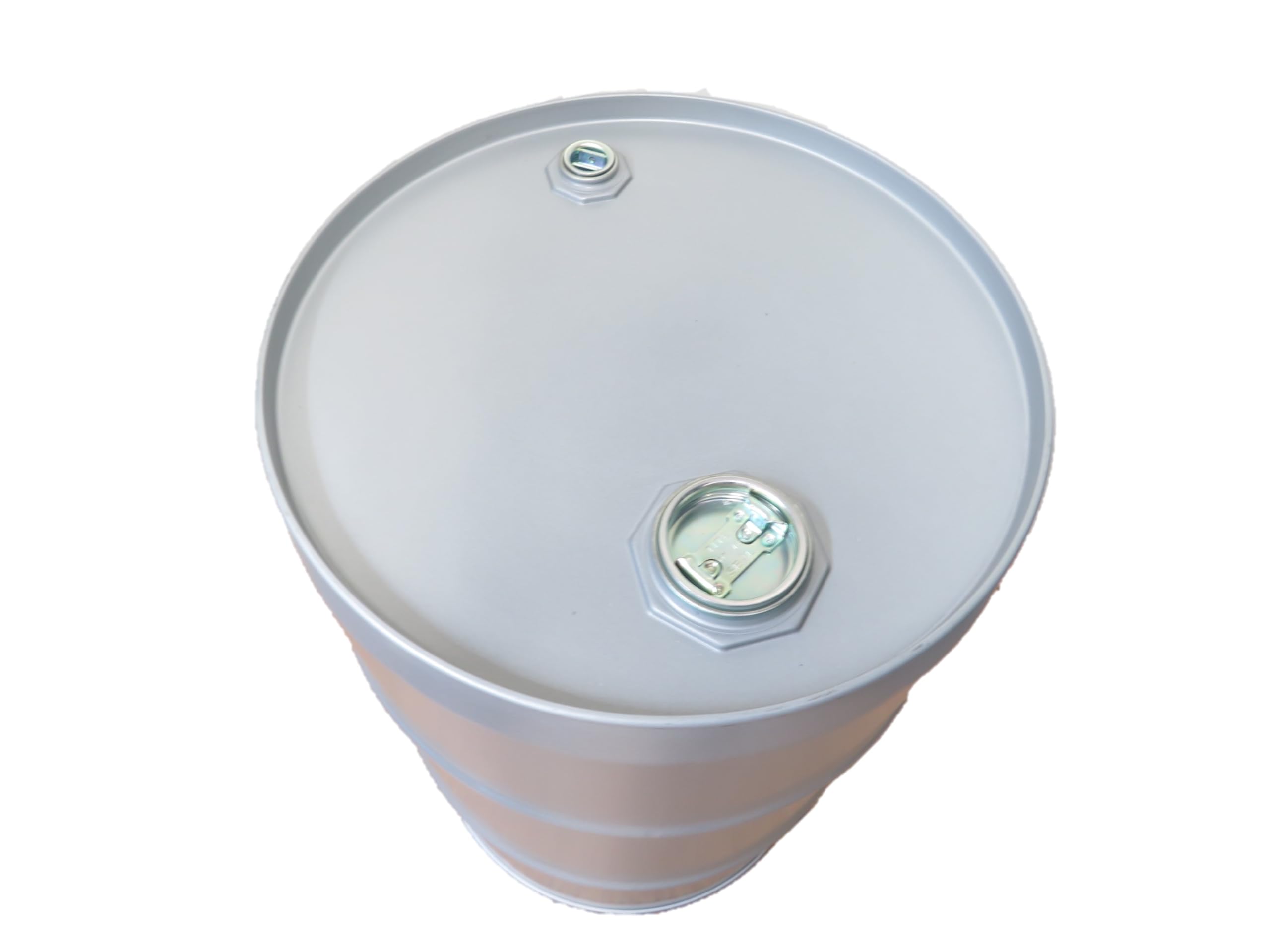 60 Liter Blechfass Stahlfass Fass Garagenfass ?lfass NEU Farbe: SILBER