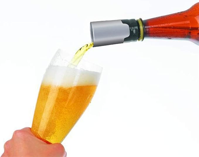 Bricolaje Sonic Beer Foamer Frother Vibrador Bubbler Gris ...