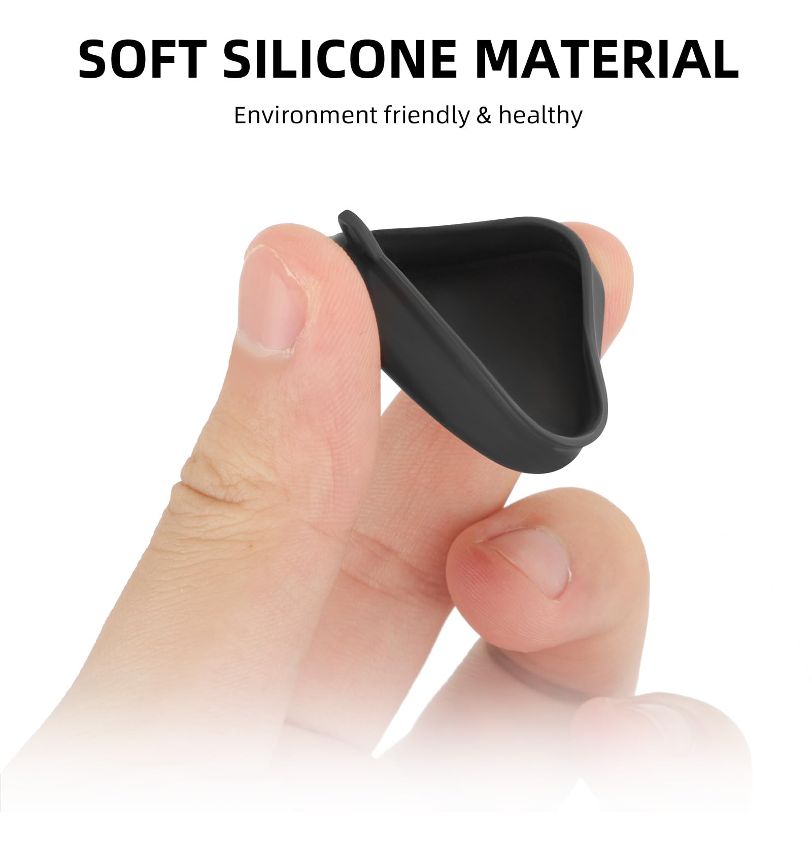 Coperchio dell'obiettivo per Insta360 Ace/Ace Pro Silicone Lens Cap Snap on Lens Tappo Coperchio di Protezione (2 pz Colore Hasard)