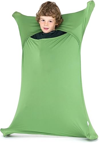 SANHO Calcetines sensoriales de alta calidad, pequeño, 35 pulgadas de largo x 20 pulgadas de ancho, bueno para altura hasta 40 pulgadas, versión