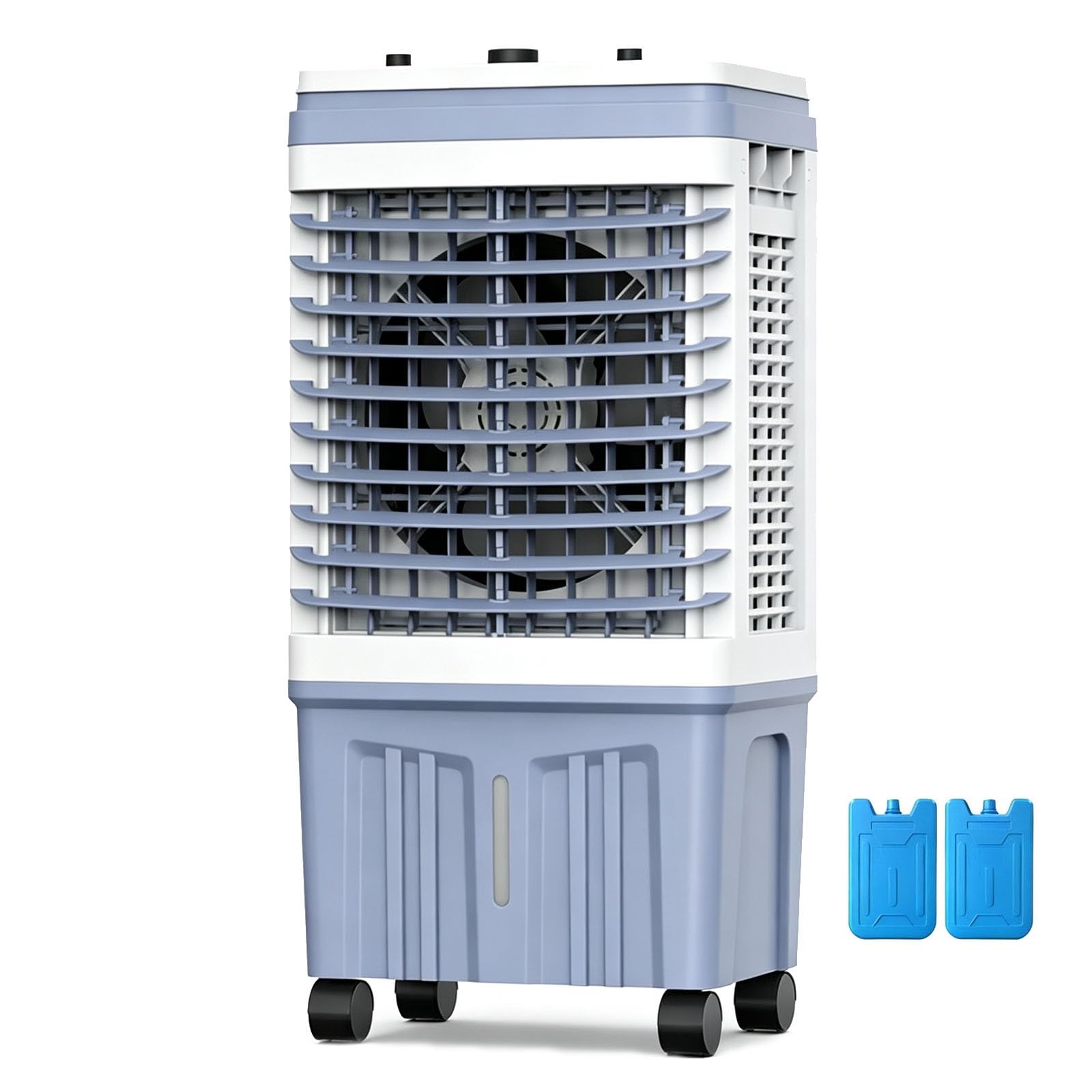 Evaporative Air Cooler, 150W, 6.6 Gal Tank, Swamp Cooler Air Conditioner