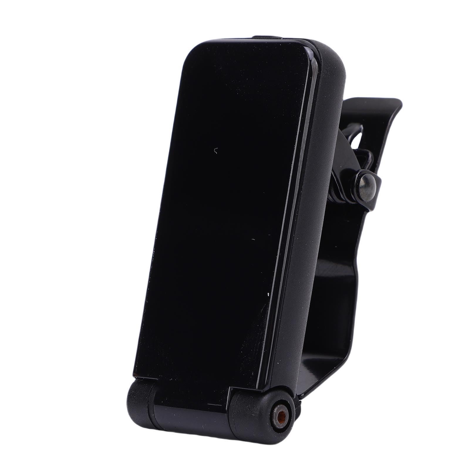 VGEBY Accordatore Cromatico con Clamp e Display LED, Piccolo e Portatile, Rotazione 360° per Chitarra Elettrica, Acustica, Basso e Violino