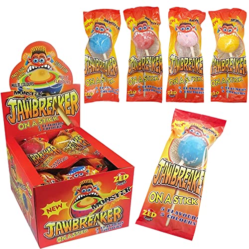 Monster Jawbreaker Lollipops (box of 18) image 3