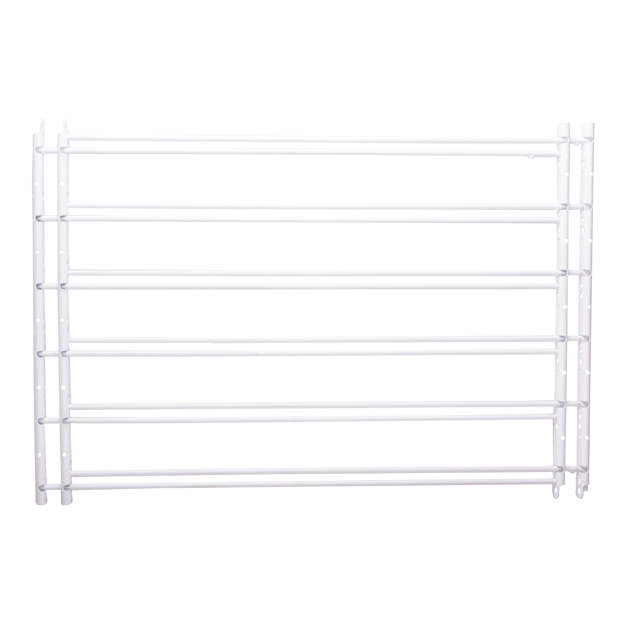 Swing-Open Style 6-Bar Child Safety and Window Guard, Back, 1136-BK, Width 24" to 42"-Max Height: 25"