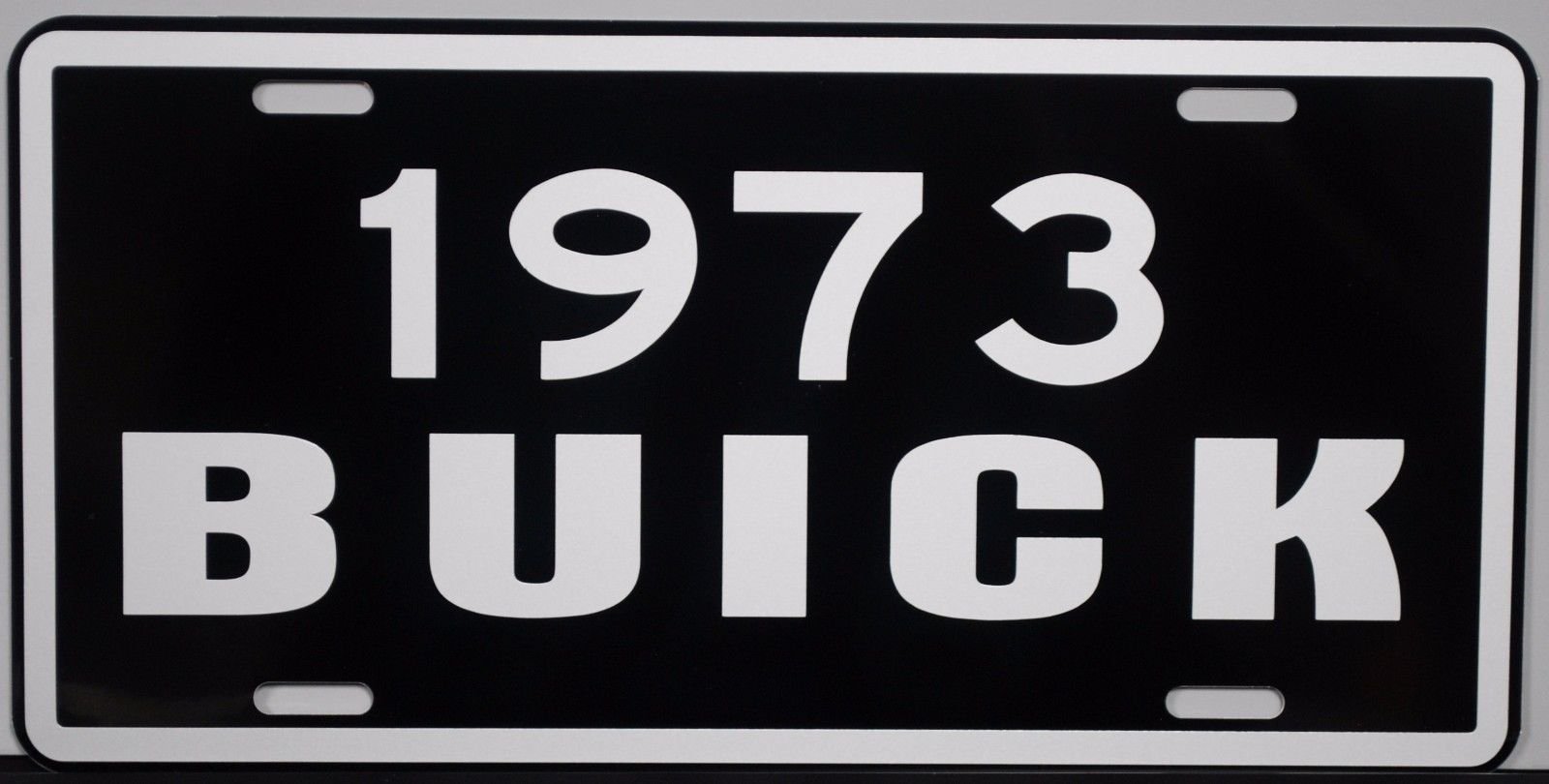 1973 73 Buick Metal License Plate TAG 6 X 12 GM Apollo Centurion Century Regal Electra 225 Lesabre Riviera Estate Wagon HOT Rod CAR Classic Custom Man CAVE Garage Shop Wall Art Novelty Gift Sign