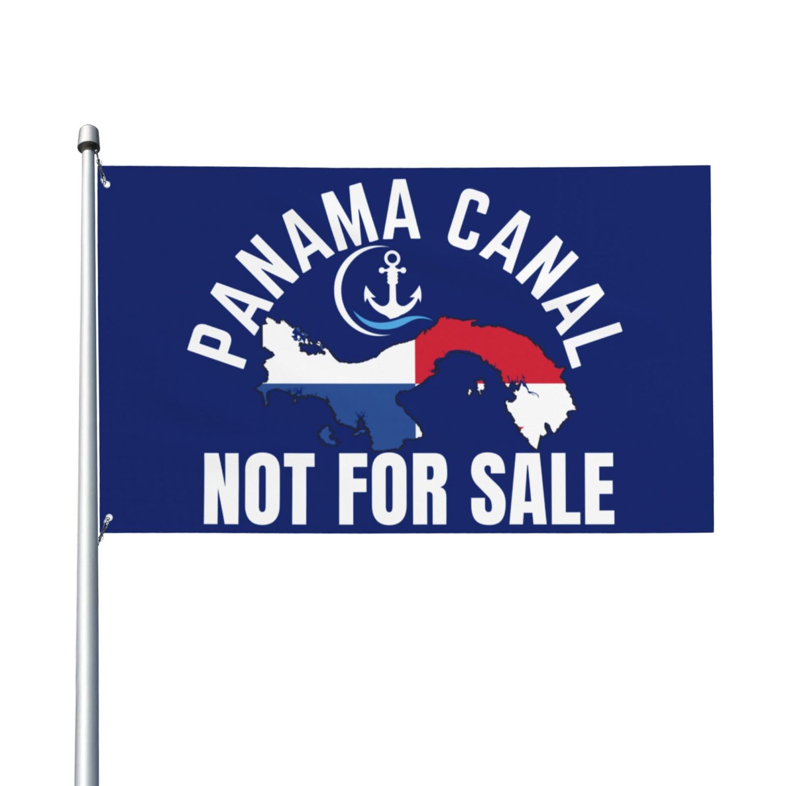 Cutehat Panama Canal Is Not For Sale Flag Sign 2x3 I Love Panama Canal Is Not For Sale Flag Banner Tapestry For Room Yard Sign Decor No Flagpole