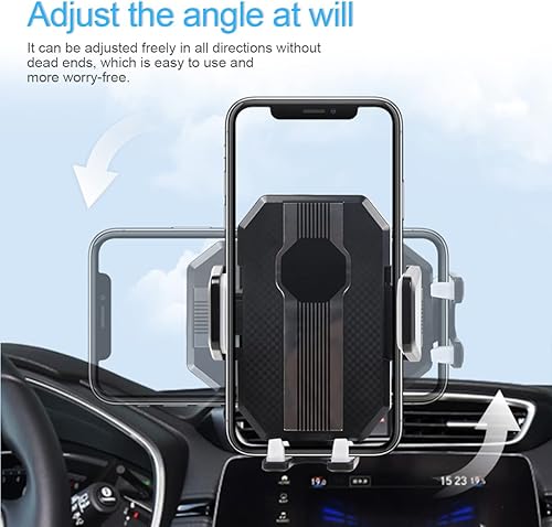 Miniatura 4 de Soporte para teléfono de automóvil, giratorio de 360° con ventosa para salpicadero, parabrisas, universal para iPhone 13/12 Pro, Pro Max, XS, XR,