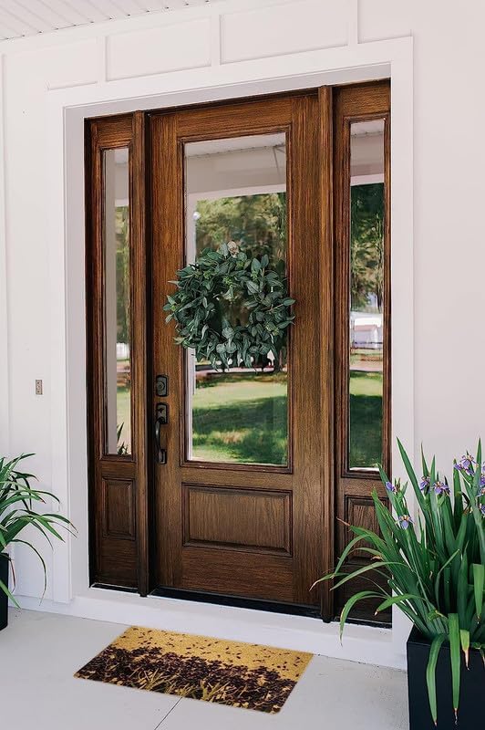 Miniatura 2 de Goku Kanji Symbol Felpudo de entrada interior, tapete de baño, decoración del hogar, decoración de inauguración de la casa, 24 x 16 pulgadas