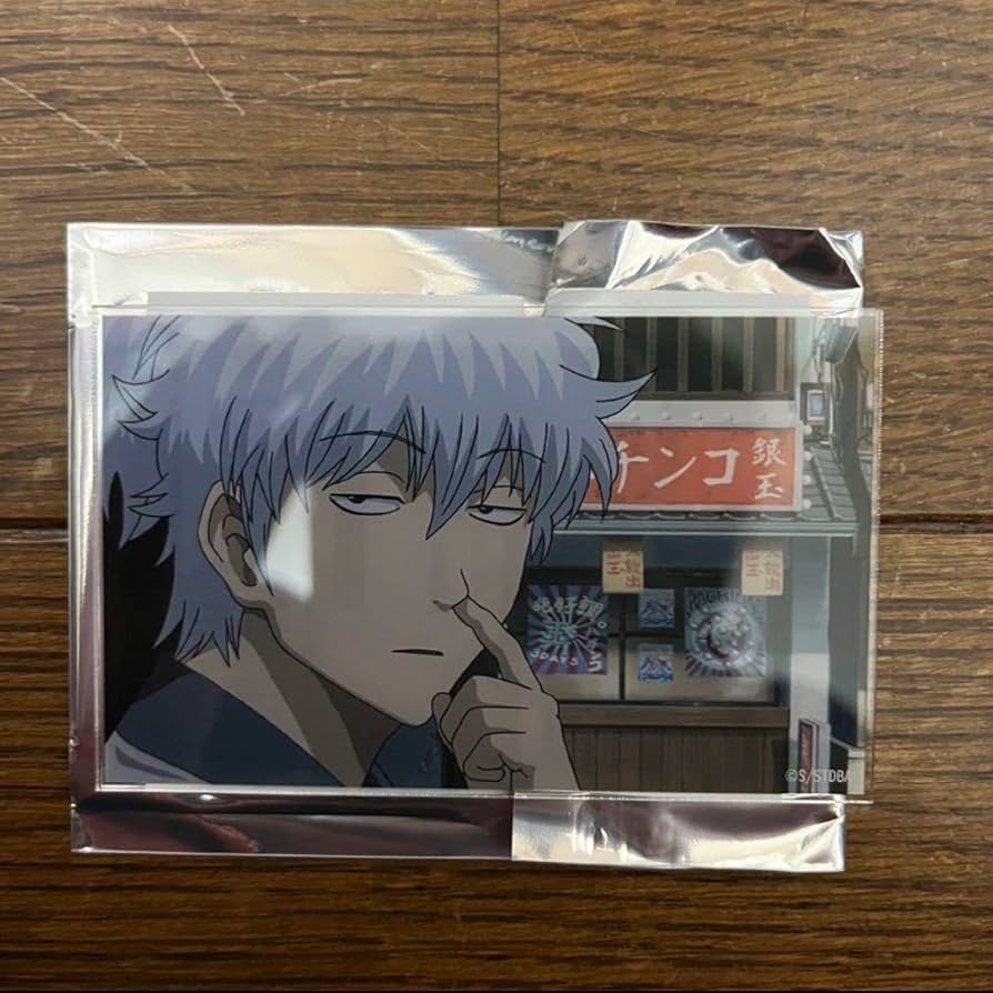 Amazon.co.jp: 銀魂 オンシアター2D バラガキ篇 アクリルカード 坂田銀