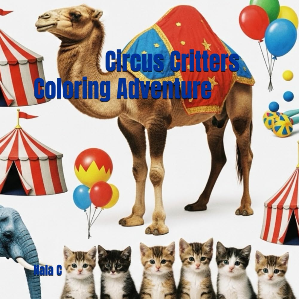 Circus Critters Coloring Adventure