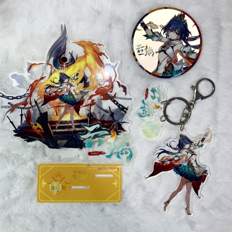 スターレイル雲璃アニメキャラクターイラストグッズ Amazon.co.jp: 崩壊：スターレイル 雲璃 同人グッズ エロ アクリル