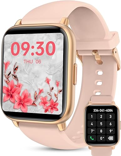 Smart Watches for WomenMakeAnswer Calls17Full Touch Smart Watch for Android iPhones Compatible with AI Control CallTextFitness Watch with 109 Sport