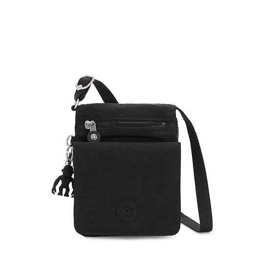 Kipling New El Dorado Crossbody Bag, Black Noir