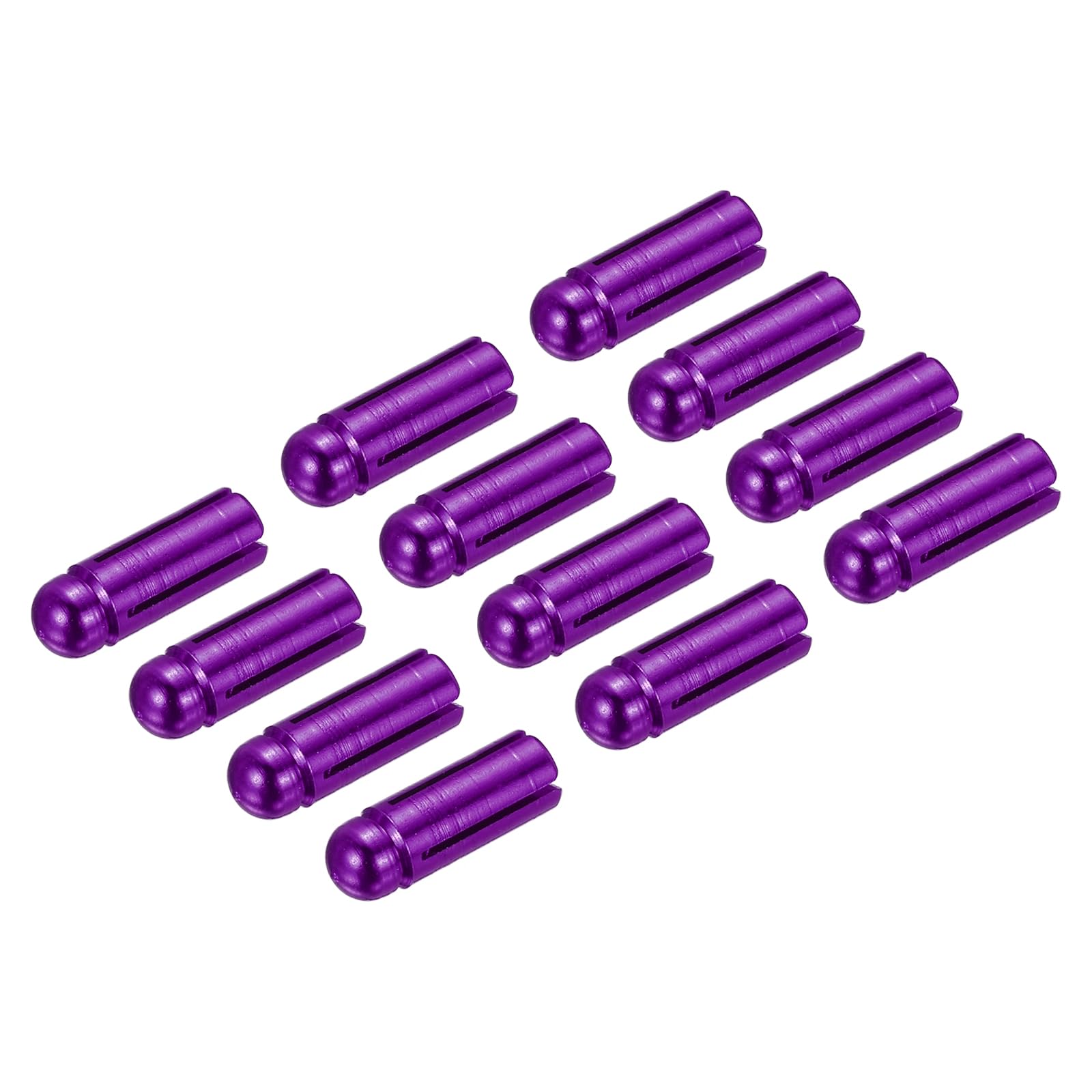 PATIKIL Dart Flight Protectors, 12 Pack Aluminum Alloy Dart Wing Savers Fixed 90 Degrees Professional Competition Dart Accessories, Purple