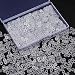 500 Pieces S Clips Rubber Band Clips Plastic Connectors Refills Kit Clip for Loom Bracelets (Clear)
