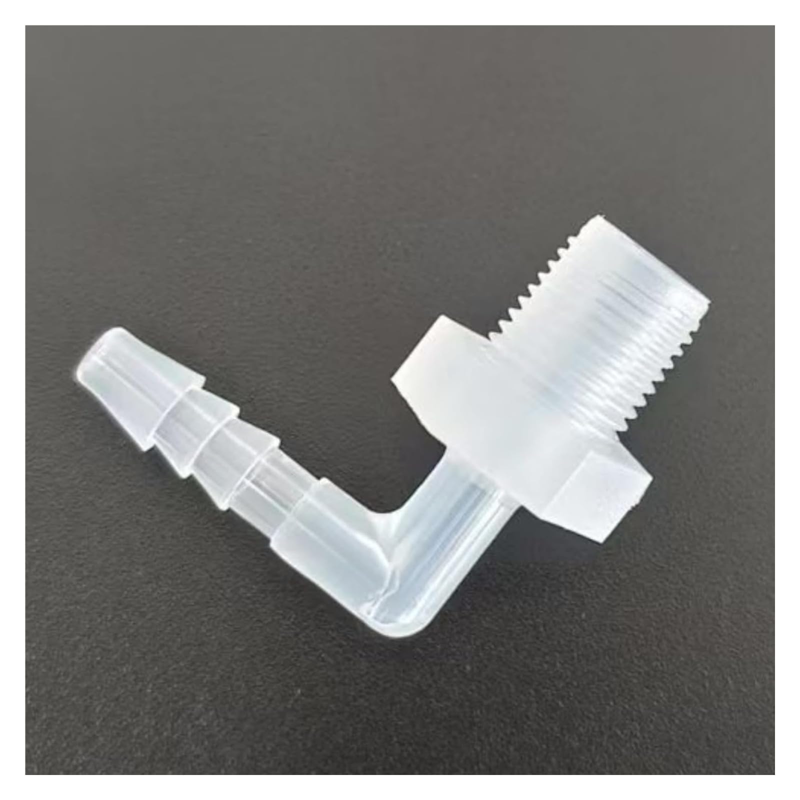 Plastikowe trójnikowe łączniki węża, Zestaw 50 plastikowych złączek do węży, przezroczystych, do paliw gazowych o niskim ciśnieniu(1/4inch Short)
