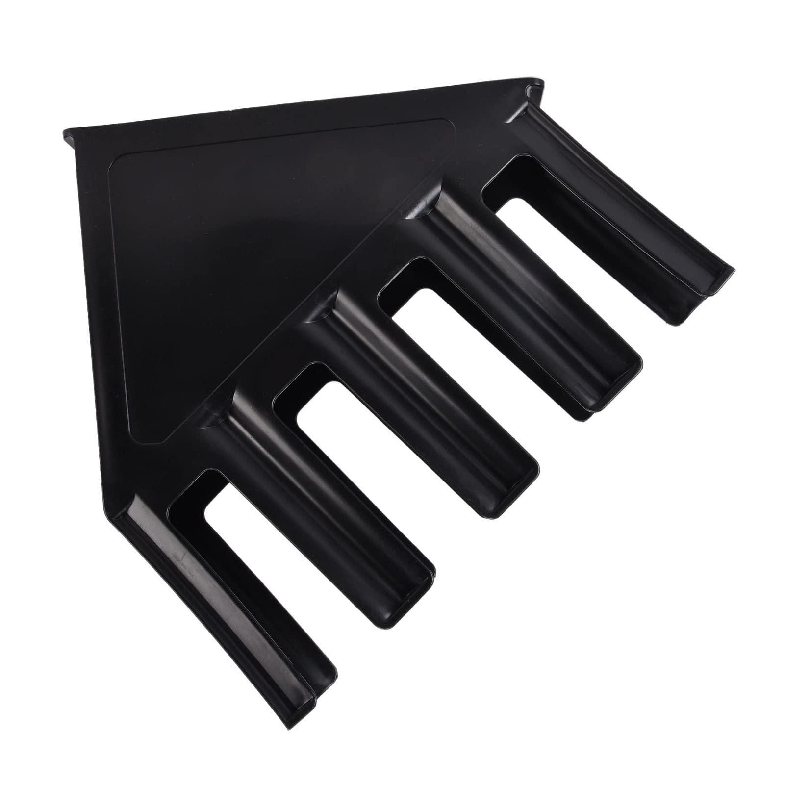 Portavasos de Papel de 4 Pilas con Diseño de Plástico Duradero para Cafeterías y Teterías Estante Organizador y Ahorro de Espacio para el Hogar la Oficina 11,2 X 37 X 45 Cm