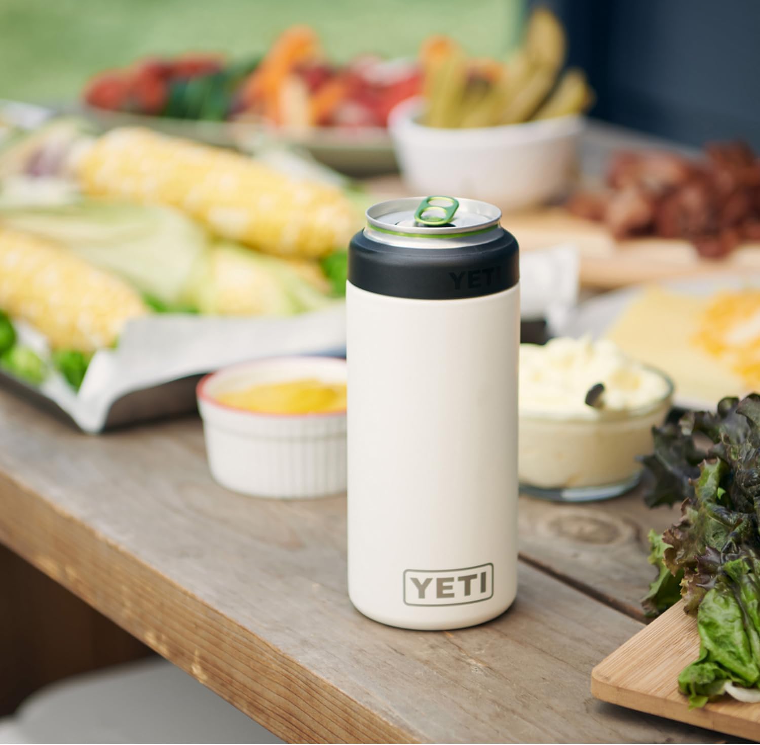 YETI Rambler 12 oz. Colster Slim Can Insulator for the Slim Hard Seltzer Cans, Big Sky Blue (NO CAN INSERT)