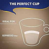 Vista 5 de Lavazza Super Crema Aluminum Capsules Compatible with Nespresso* Original Machines, Medium Roast, Arabica and Robusta Blend (10 Capsules)