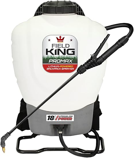 Field King 190515 Professionals Battery Powered Backpack Sprayer