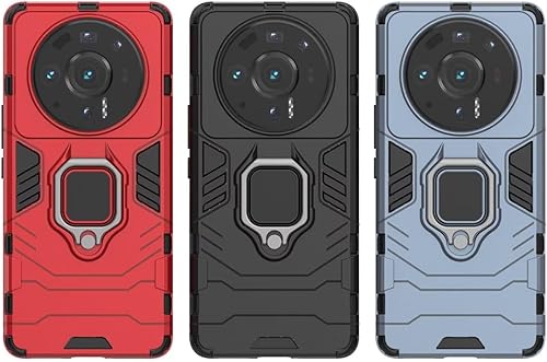 Miniatura 3 de Funda para Xiaomi 12S Ultra, protección de grado militar soporte integrado soporte magnético para automóvil Funda de teléfono a prueba de golpes de