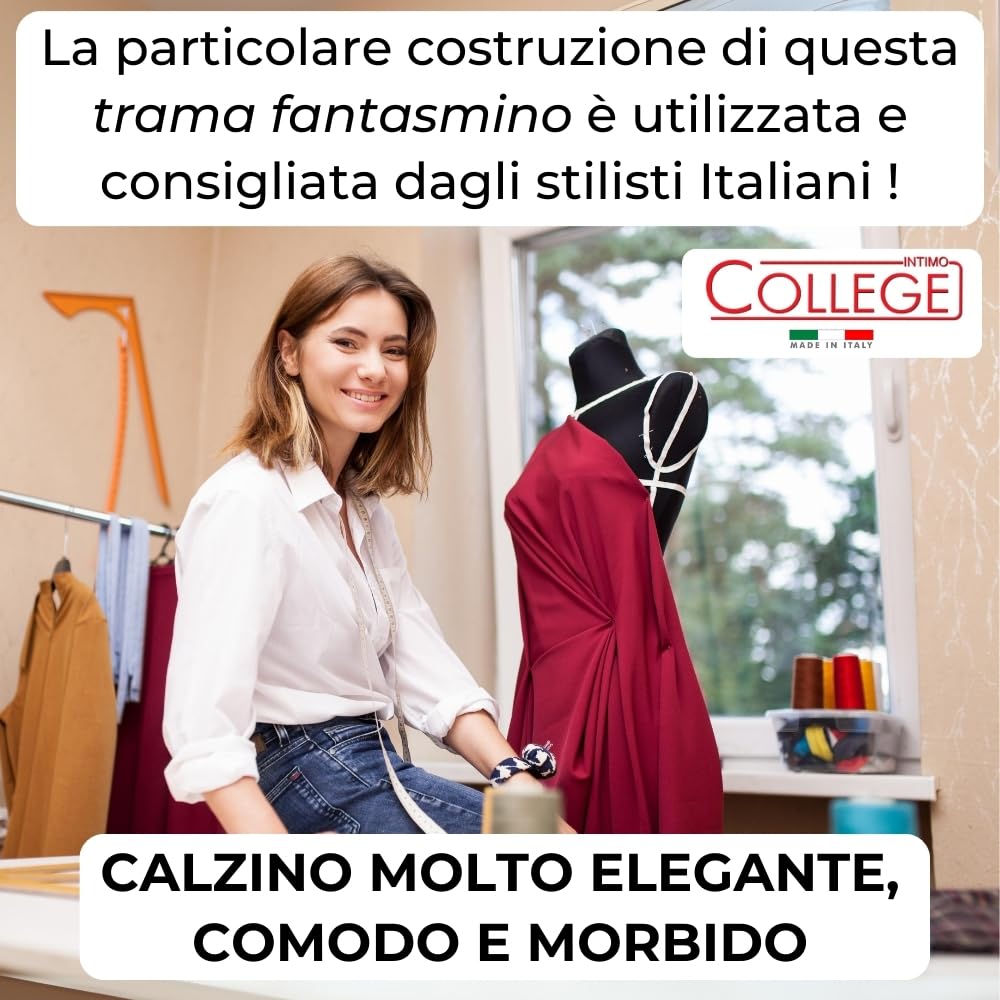Calcetines invisibles College, 12 pares, De Algodón Puro Hilo De Escocia Elástico, materiales de primera calidad, fabricados en Italia.